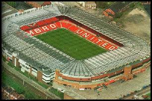 Old Trafford before the new North Stand